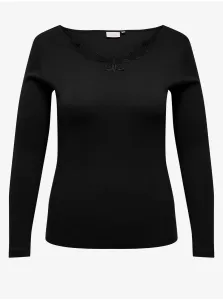 Black women's long sleeve T-shirt ONLY CARMAKOMA New Kira - Women #8414454