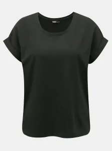 Black loose basic T-shirt ONLY Moster - Women #4636900