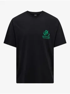 Men's Black T-Shirt ONLY & SONS Lucian - Men #9085883