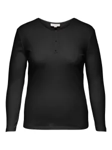 ONLY CARMAKOMA Dámske tričko CARADDA Regular Fit 15266971 Black 3XL/4XL