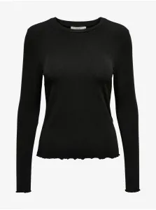 Black Womens Basic T-Shirt ONLY Lamour - Women #586255