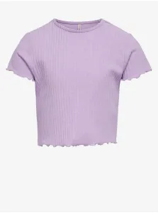 Light purple girls' T-shirt ONLY Nella - Girls