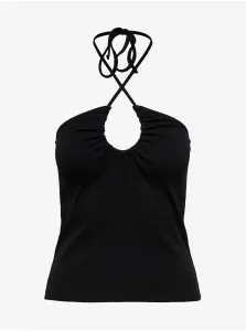 Black Tank Top with Exposed Shoulders ONLY Nessa - Women
