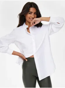 ONLY Dámska košeľa ONLNORA Regular Fit 15227677 White XL