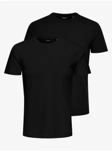 Set of two men's basic T-shirts in black ONLY & SONS - Men #599679