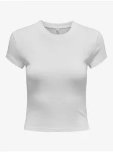 White women's basic T-shirt ONLY Elina - Women #9498406