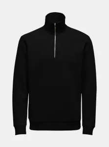 Black Basic Sweatshirt ONLY & SONS-Ceres - Men #4636888
