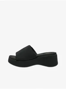 Black women's platform slippers ONLY Morgan-1 - Women's #9227138