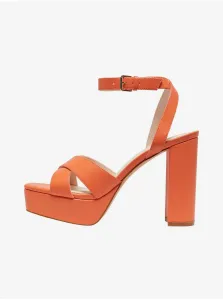 Sandále pre ženy ONLY - oranžová #4917184
