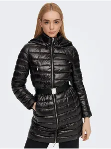 Čierna dámska zimná prešívaná bunda IBA Scarlett - ženy