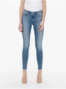 Blue Women's Skinny Fit Jeans with Embroidered Effect ONLY Blush - Women #200247