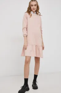 Šaty Only ružová farba, mini, áčkový strih #190209