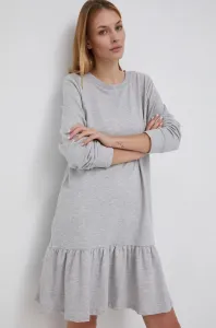 Šaty Only šedá farba, mini, oversize #190476