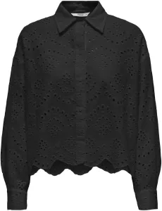 ONLY Dámska košeľa ONLVALAIS Loose Fit 15269568 Black S