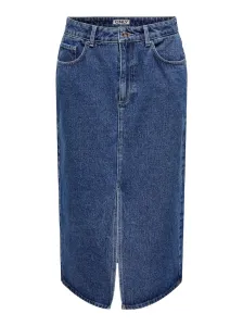 ONLY Dámska sukňa ONLBIANCA 15319268 Medium Blue Denim XL