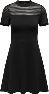 ONLY Dámske šaty ONLNIELLA Slim Fit 15315786 Black L