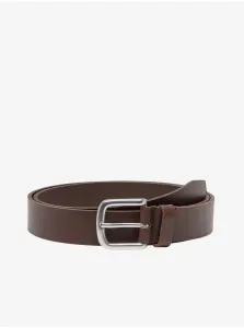 Dark Brown Leather Belt ONLY & SONS Boon - Men #641831