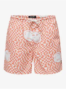 Orange Mens Patterned Swimwear ONLY & SONS Ted - Men #6851040