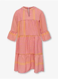 Ružové dievčenské šaty ONLY Alberte #6850426