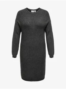 Gray Women's Sweater Dress ONLY CARMAKOMA Ribi - Women #7390155