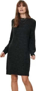 ONLY Dámske šaty ONLVANNES Regular Fit 15196710 Dark Grey Melange XS