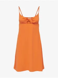 Letné a plážové šaty pre ženy ONLY - oranžová