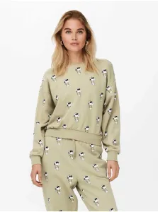 Beige Women's Patterned Sweatshirt ONLY Peanuts - Women #706183