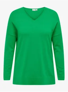 Green Womens Light Sweater ONLY CARMAKOMA Ibi - Women #7694507
