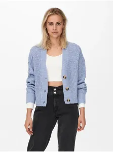 Light Blue Ladies Cardigan ONLY Carol - Ladies