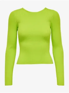 Light Green Sweater with Opening at Back ONLY Emmy - Women #5543275