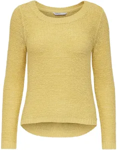 Žltý dámsky rebrovaný sveter IBA Geena - ženy