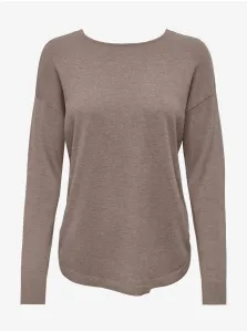 Brown basic sweater ONLY Lana - Women #642220