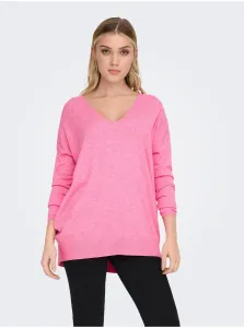 Pink Womens Light Sweater ONLY Lely - Women #574197