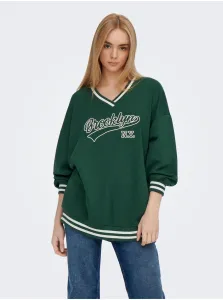 Green Oversize Sweatshirt ONLY Nia - Women #640220
