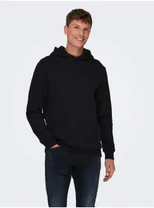 Black Sweatshirt ONLY & SONS Ceres #4625630