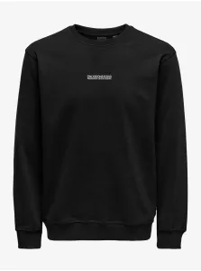 Black Sweatshirt ONLY & SONS Elon - Men #640454
