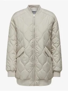 Creamy women's quilted bomber jacket ONLY Tina - Women #8967070