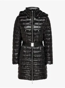 Black women's quilted winter coat ONLY Scarlett - Women #7862442