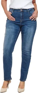 ONLY CARMAKOMA Dámske džínsy CARLAOLA LIFE Skinny Fit 15245731 Medium Blue Denim 4XL/32