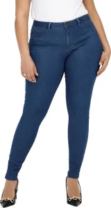 ONLY CARMAKOMA Dámske džínsy CARTHUNDER Skinny Fit 15254261 Medium Blue Denim 3XL/32