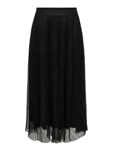 ONLY CARMAKOMA Dámska sukňa CARLAVINA 15302986 Black 7XL