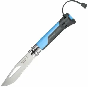 Opinel N°08 Stainless Steel Outdoor Plastic Blue Turistický nôž