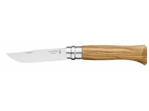 Opinel Zatvárací nôž N°08, 8,5 cm, rukoväť oliva 002020 002020