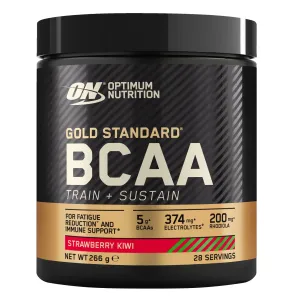 Gold Standard BCAA Train Sustain - Optimum Nutrition, príchuť jahoda kiwi, 266g