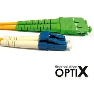 OPTIX SC/APC-LC optický patch cord 09/125 1 m G657A