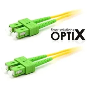 OPTIX SC/APC-SC/APC optický patch cord 09/125 5 m G657A