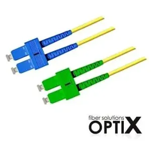 OPTIX SC/APC-SC optický patch cord 09/125 0,5 m G657A