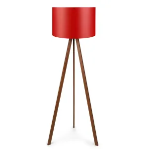 Stojacia lampa AYD I 140 cm červená #1594828