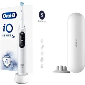 Oral-B iO Series 6s White magnetická zubná kefka