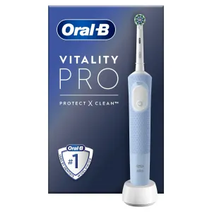 Oral B Elektrická zubná kefka Vitality Pro Protect X Vapour Blue